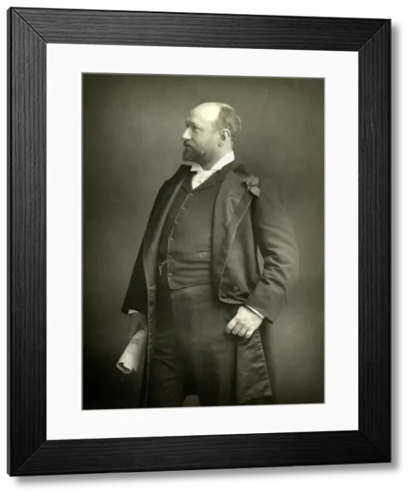 Framed Print : Augustus Harris - Impressario Framed Print : Augustus Harris - Impressario