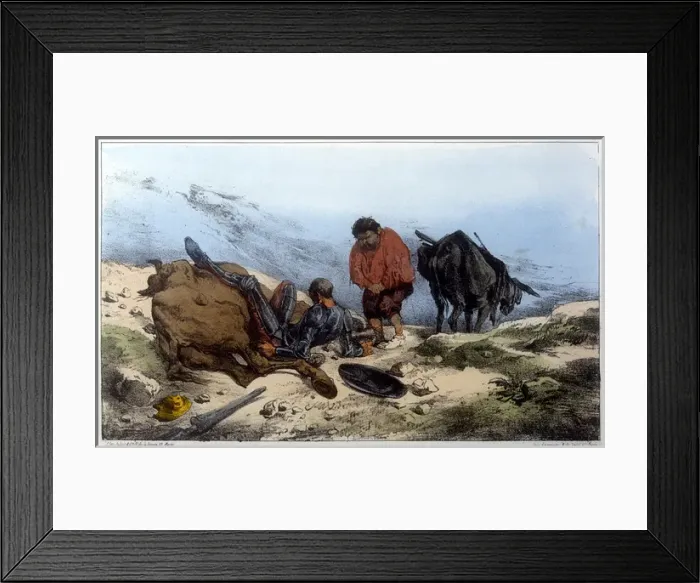 Framed Print : Quixote Defeated Framed Print : Quixote Defeated