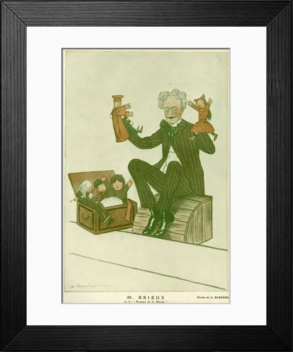 Framed Print : Eugene Brieux Framed Print : Eugene Brieux
