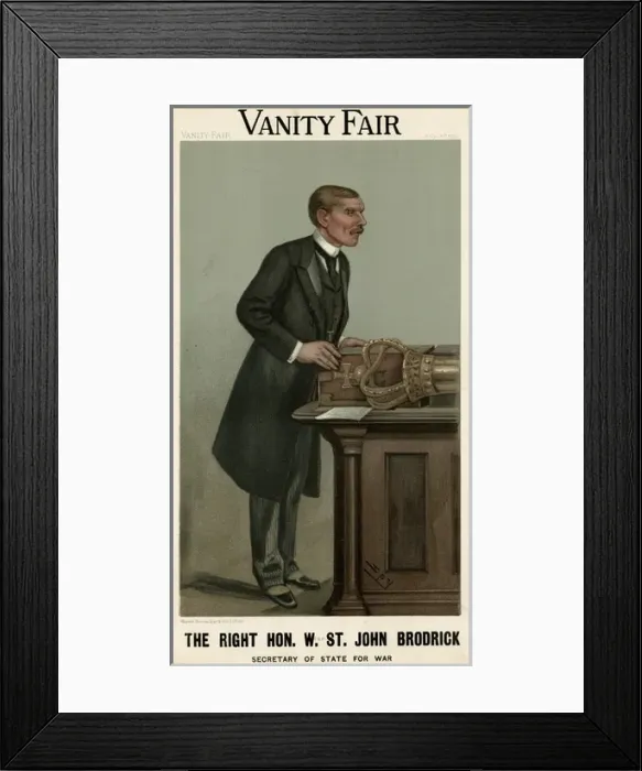Framed Print : William St Jf Brodrick Framed Print : William St Jf Brodrick