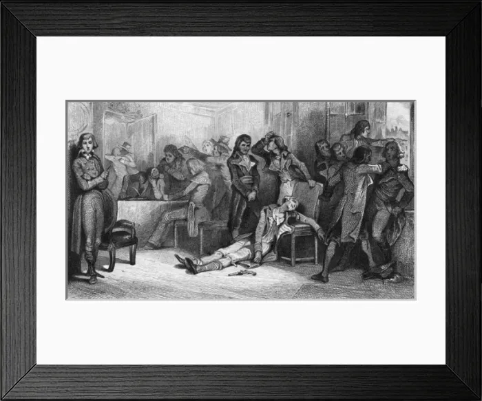 Framed Print : Robespierre Arrested Framed Print : Robespierre Arrested