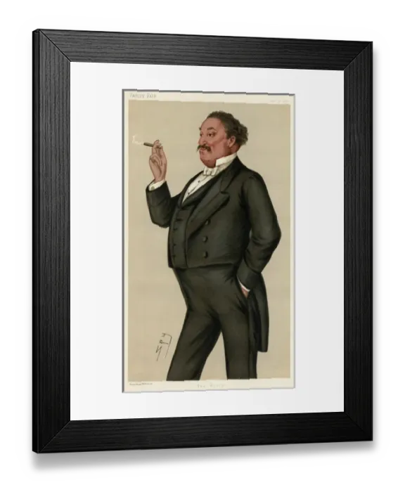 Framed Print : Edmund Hodgson Yates Framed Print : Edmund Hodgson Yates