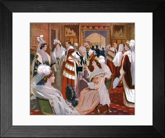 Framed Print : House of Lords 1914 Framed Print : House of Lords 1914