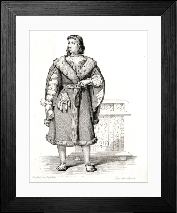 Framed Print : P De Commynes / Chasselat Framed Print : P De Commynes / Chasselat