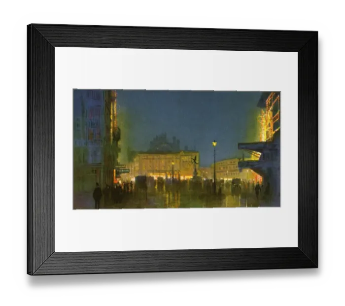 Framed Print : Piccadilly Circus, London 1926 Framed Print : Piccadilly Circus, London 1926