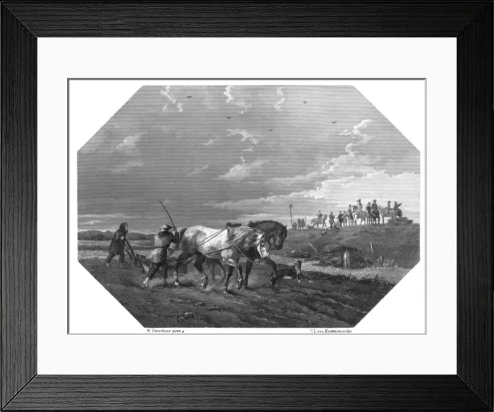 Framed Print : Dijk / Drechterland Framed Print : Dijk / Drechterland