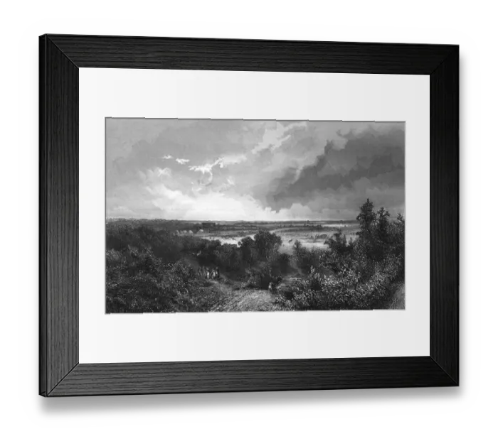 Framed Print : Drusus Canal Framed Print : Drusus Canal