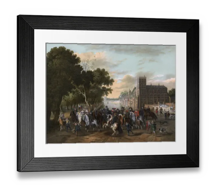 Framed Print : Orange at Binnenhof Framed Print : Orange at Binnenhof