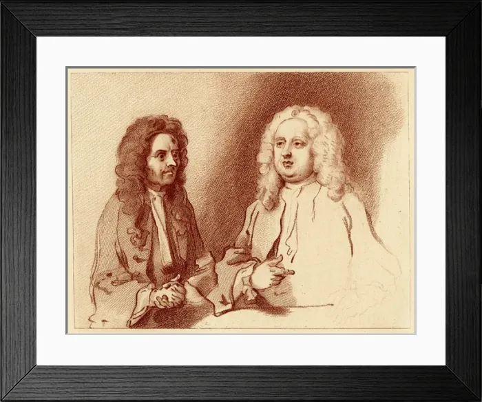 Framed Print : TWO QUACKS Framed Print : TWO QUACKS
