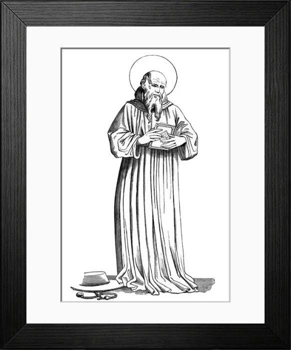 Framed Print : Saint Bonaventura Framed Print : Saint Bonaventura