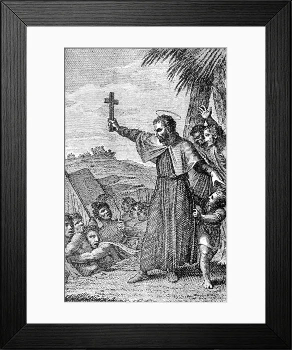 Framed Print : Francisco Javier / Crucifi Framed Print : Francisco Javier / Crucifi