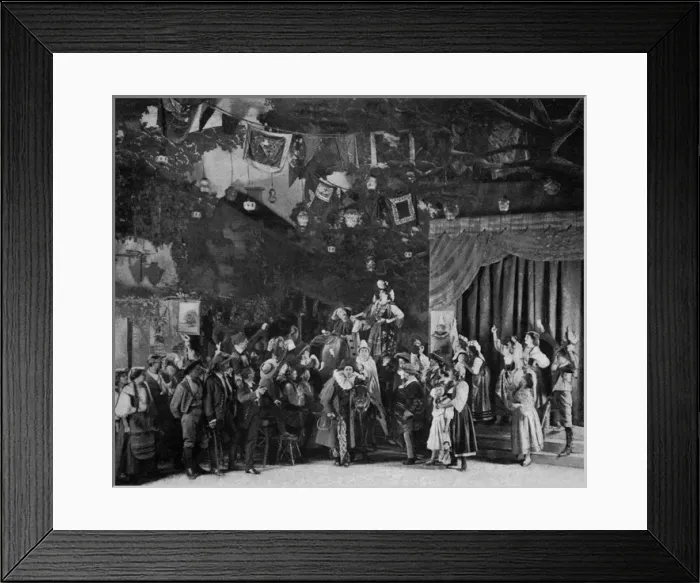 Framed Print : Leoncavallo / I Pagliacci Framed Print : Leoncavallo / I Pagliacci