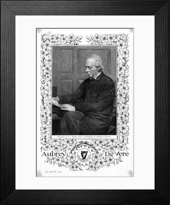 Framed Print : Aubrey Thomas De Vere Framed Print : Aubrey Thomas De Vere