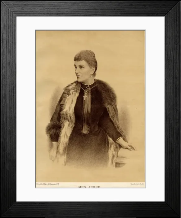 Framed Print : FUR STOLE, 1889 Framed Print : FUR STOLE, 1889