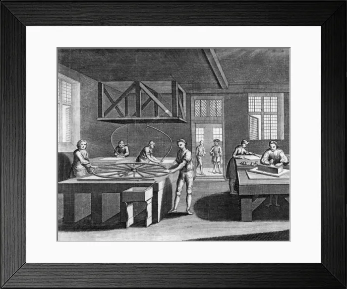 Framed Print : Grinding & Polishing Framed Print : Grinding & Polishing