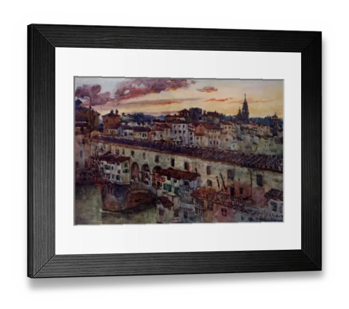 Framed Print : Florence / General 1900 Framed Print : Florence / General 1900
