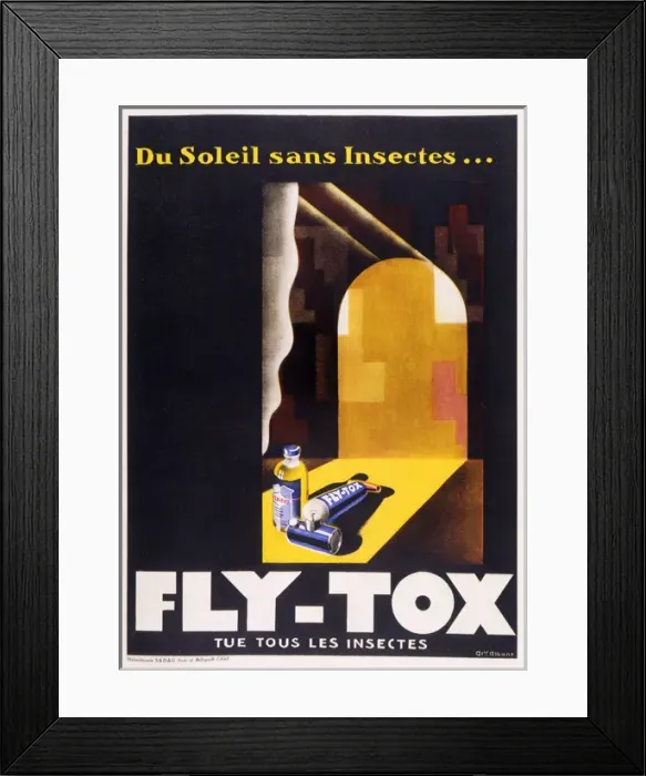 Framed Print : Fly-Tox Insect Spray Ad Framed Print : Fly-Tox Insect Spray Ad
