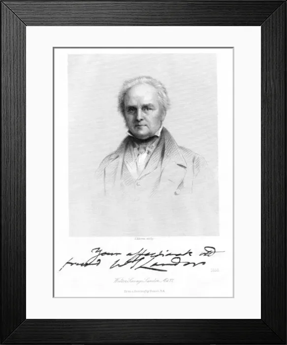 Framed Print : Walter Landor (Brown) Framed Print : Walter Landor (Brown)