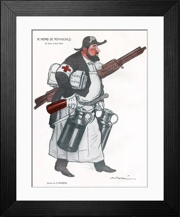 Framed Print : Henri De Rothschild Framed Print : Henri De Rothschild