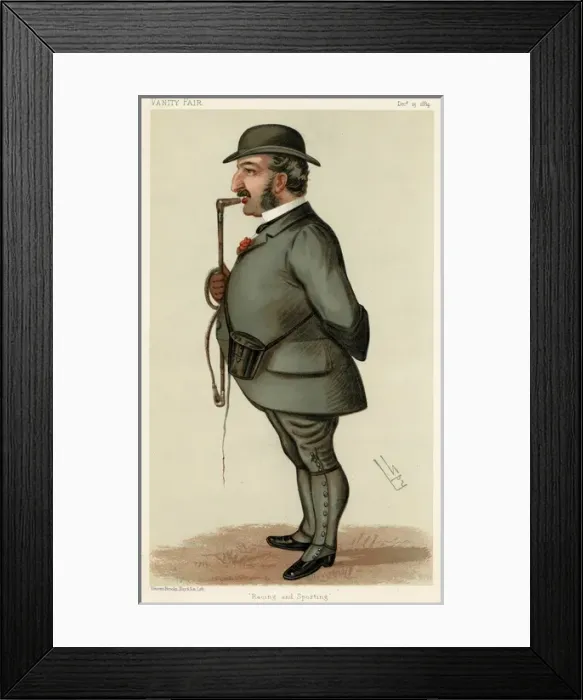 Framed Print : Leopold De Rothschild Framed Print : Leopold De Rothschild