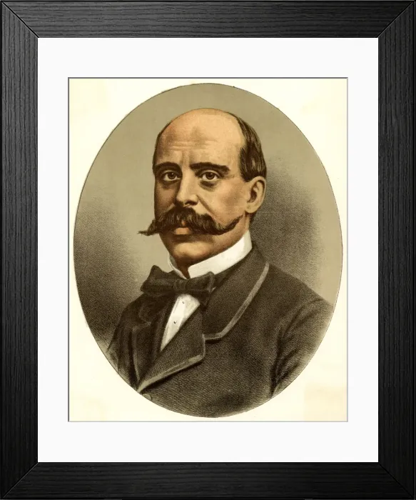 Framed Print : Emilio Castelar Y Ripoll Framed Print : Emilio Castelar Y Ripoll