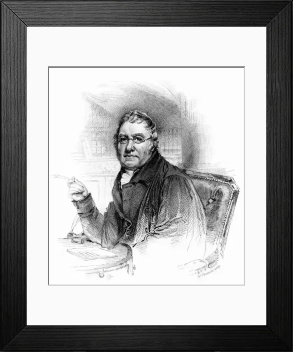 Framed Print : John Playfair / Thomson Framed Print : John Playfair / Thomson