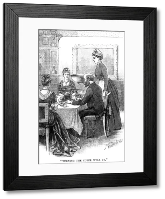 Framed Print : Serving the Roast Framed Print : Serving the Roast