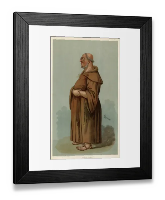 Framed Print : W V Harcourt (As Monk) Framed Print : W V Harcourt (As Monk)