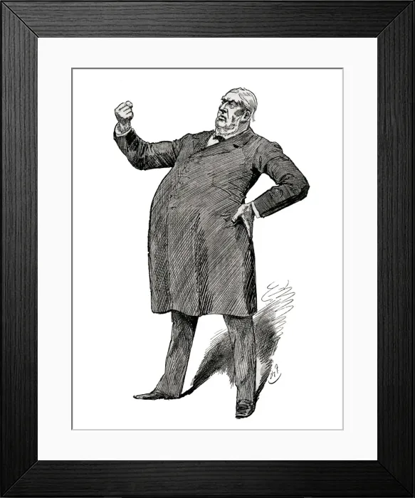 Framed Print : W V Harcourt (Furniss) Framed Print : W V Harcourt (Furniss)