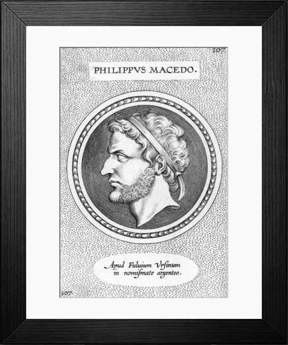 Framed Print : Philip Ii / Macedon / Anon Framed Print : Philip Ii / Macedon / Anon