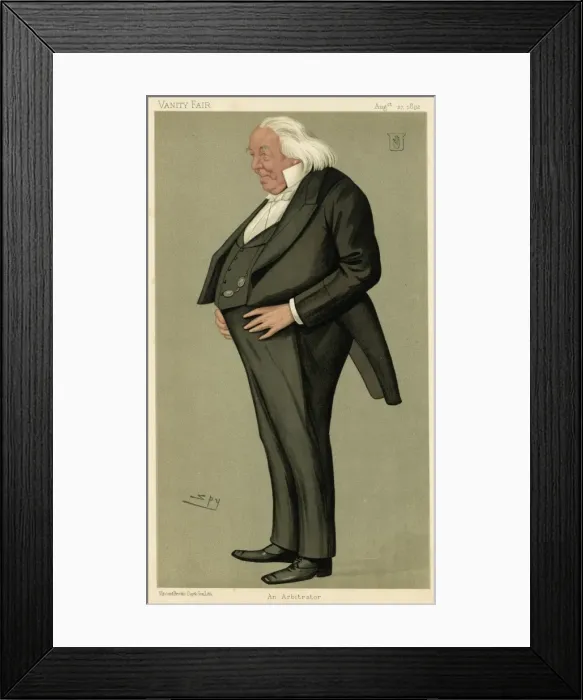 Framed Print : GWW Wiltshere, Baron Bramwell, Judge Framed Print : GWW Wiltshere, Baron Bramwell, Judge