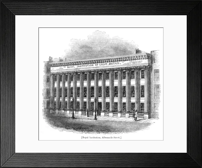 Framed Print : Royal Institution C1840 Framed Print : Royal Institution C1840
