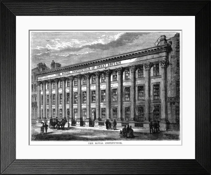 Framed Print : Royal Institution C1850 Framed Print : Royal Institution C1850
