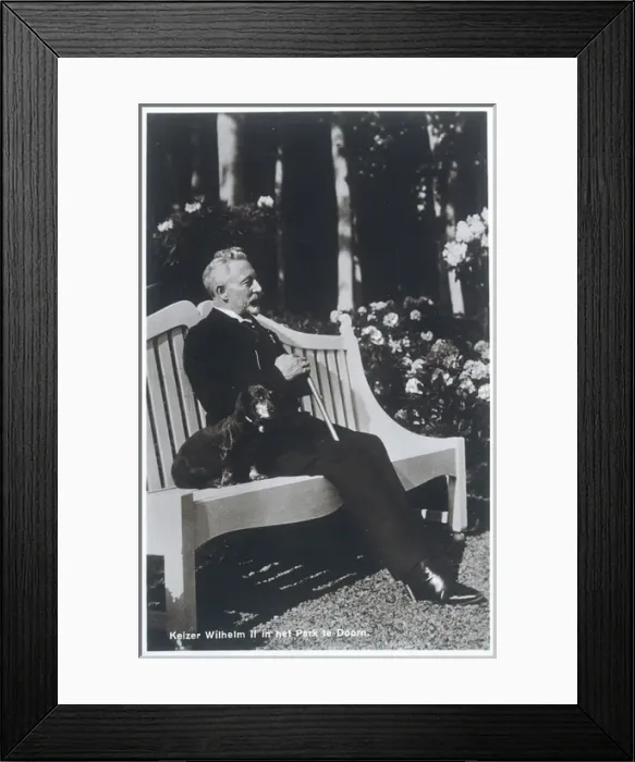 Framed Print : Kaiser Wilhelm & Daxi Framed Print : Kaiser Wilhelm & Daxi