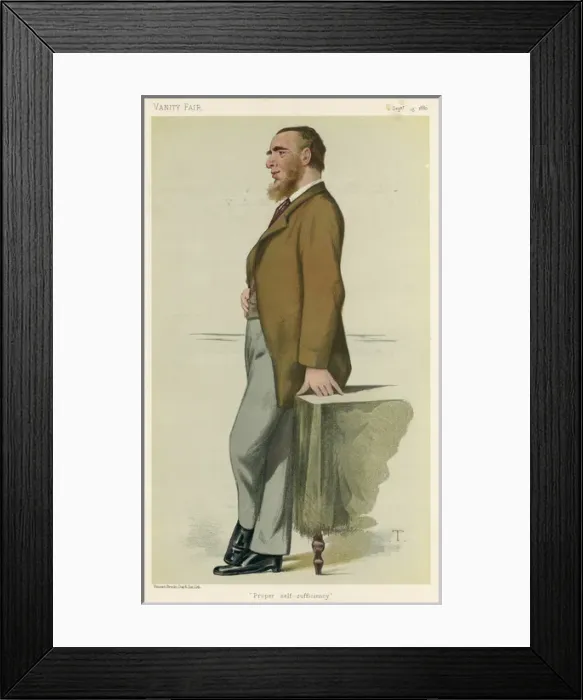 Framed Print : Leonard Henry Courtney Framed Print : Leonard Henry Courtney