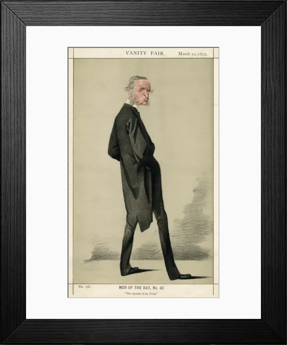 Framed Print : Charles Kingsley Framed Print : Charles Kingsley