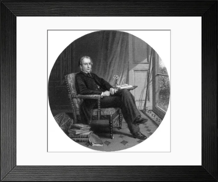 Framed Print : Chas Kingsley / Circular Framed Print : Chas Kingsley / Circular