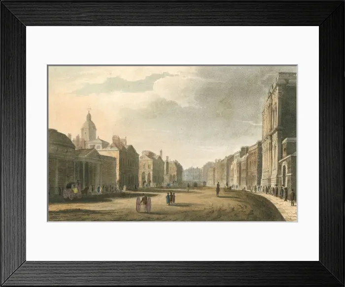 Framed Print : Whitehall / Ackermann / 1813 Framed Print : Whitehall / Ackermann / 1813