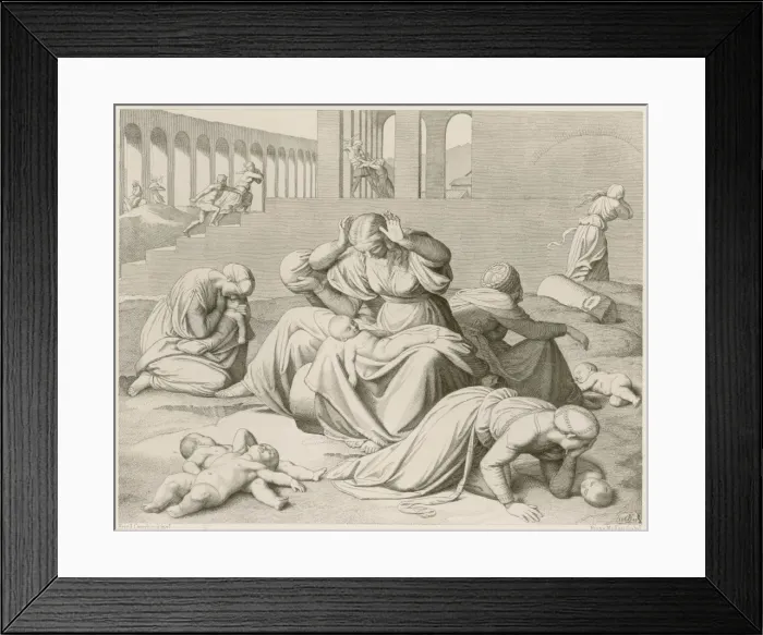 Framed Print : Innocents Massacvred Framed Print : Innocents Massacvred
