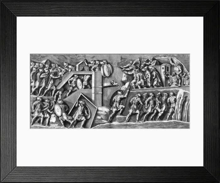 Framed Print : Roman Siege Tactics Framed Print : Roman Siege Tactics
