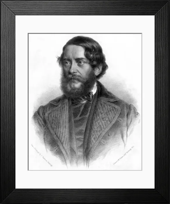 Framed Print : Lajos Kossuth / Henderson Framed Print : Lajos Kossuth / Henderson