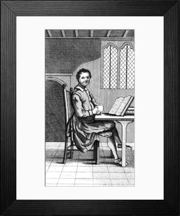 Framed Print : Ben Jonson / Tringham Framed Print : Ben Jonson / Tringham