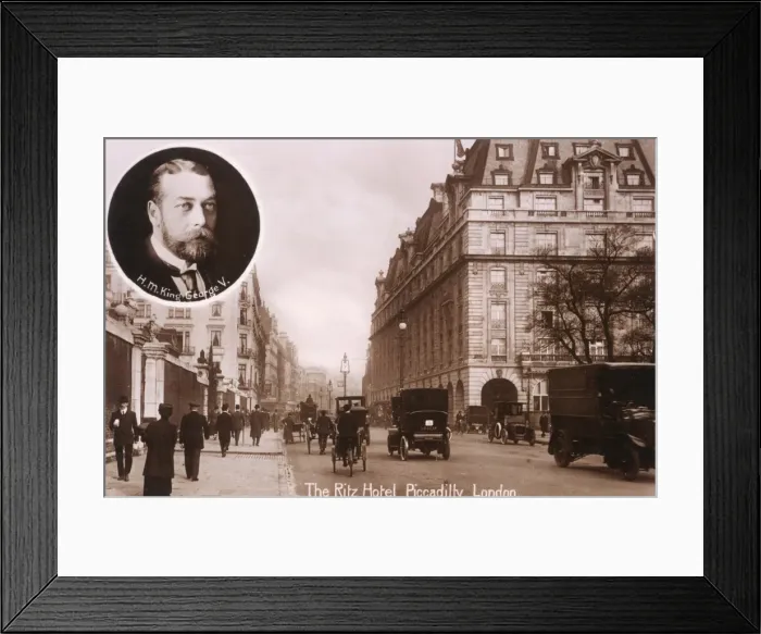 Framed Print : RITZ / SEPIA 1910 Framed Print : RITZ / SEPIA 1910
