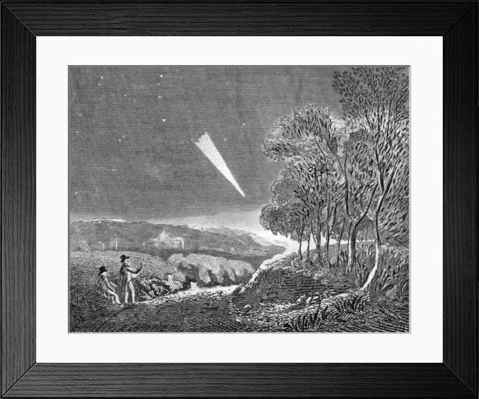 Framed Print : Comet of 1811 / Anon Framed Print : Comet of 1811 / Anon