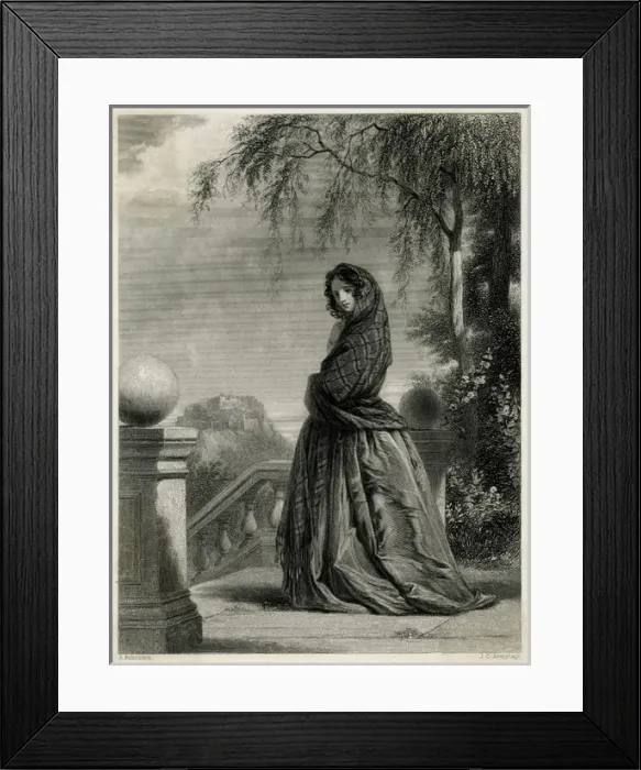 Framed Print : Costume / Tartan Craze C19 Framed Print : Costume / Tartan Craze C19