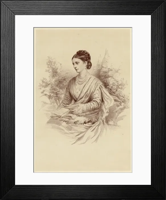 Framed Print : Lady Alington / Whitehall Framed Print : Lady Alington / Whitehall