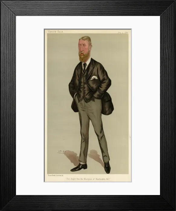 Framed Print : S C Cavendish, 8th Duke of Devonshire Framed Print : S C Cavendish, 8th Duke of Devonshire