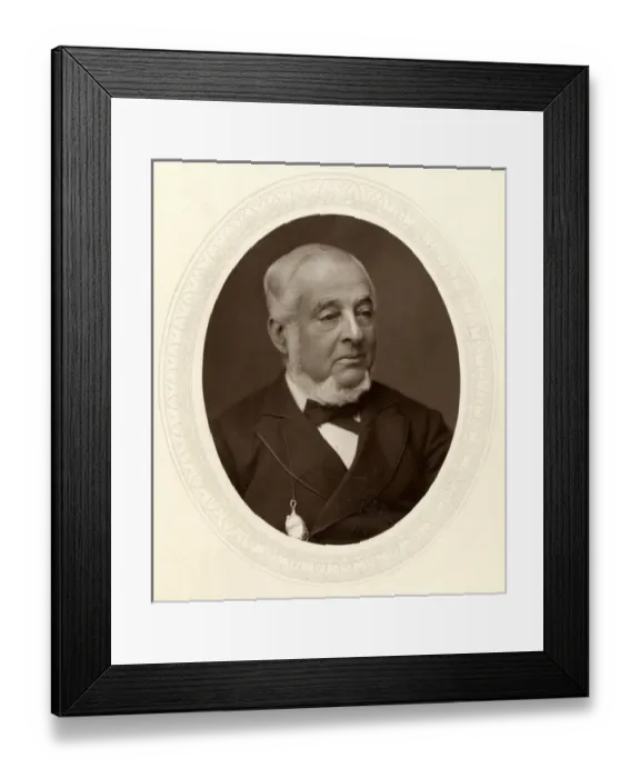 Framed Print : Captain Frederick Gustavus Burnaby, 1842-1885, balloonist Framed Print : Captain Frederick Gustavus Burnaby, 1842-1885, balloonist