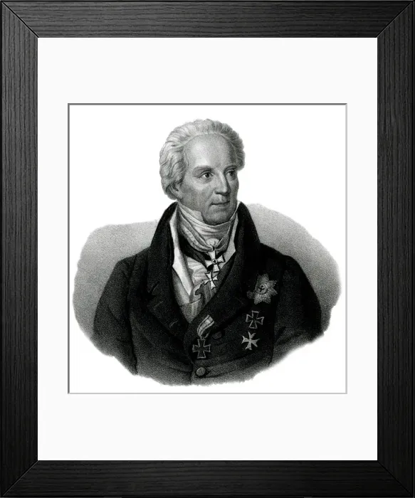 Framed Print : VON HARDENBERG / 1750-1822 Framed Print : VON HARDENBERG / 1750-1822