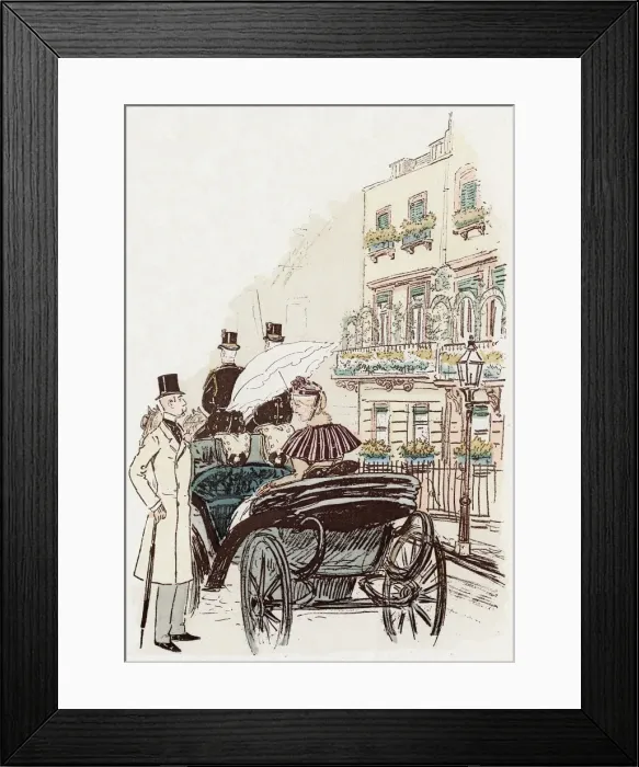 Framed Print : Scene / Pk Lane Encounter Framed Print : Scene / Pk Lane Encounter
